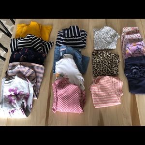EUC 18-24 month baby girl lot